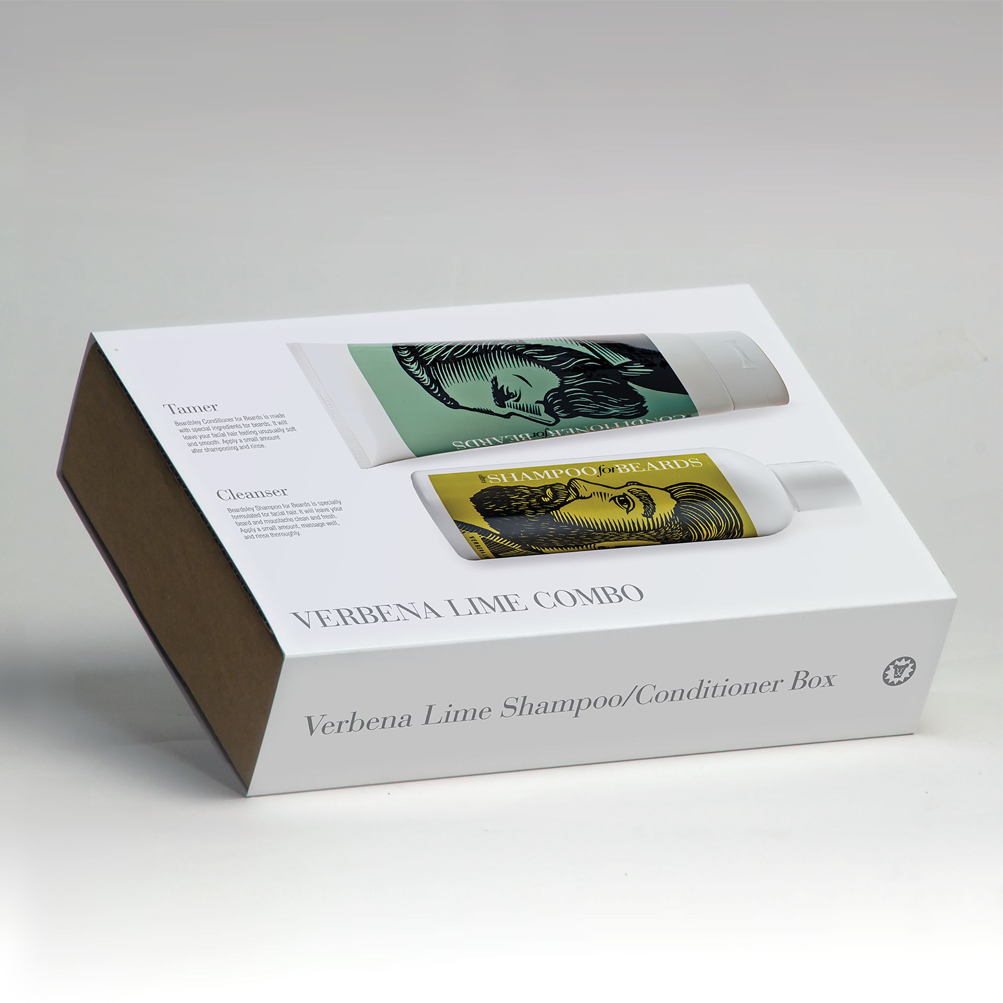 Beardsley Verbena Lime Shampoo/Conditioner Box