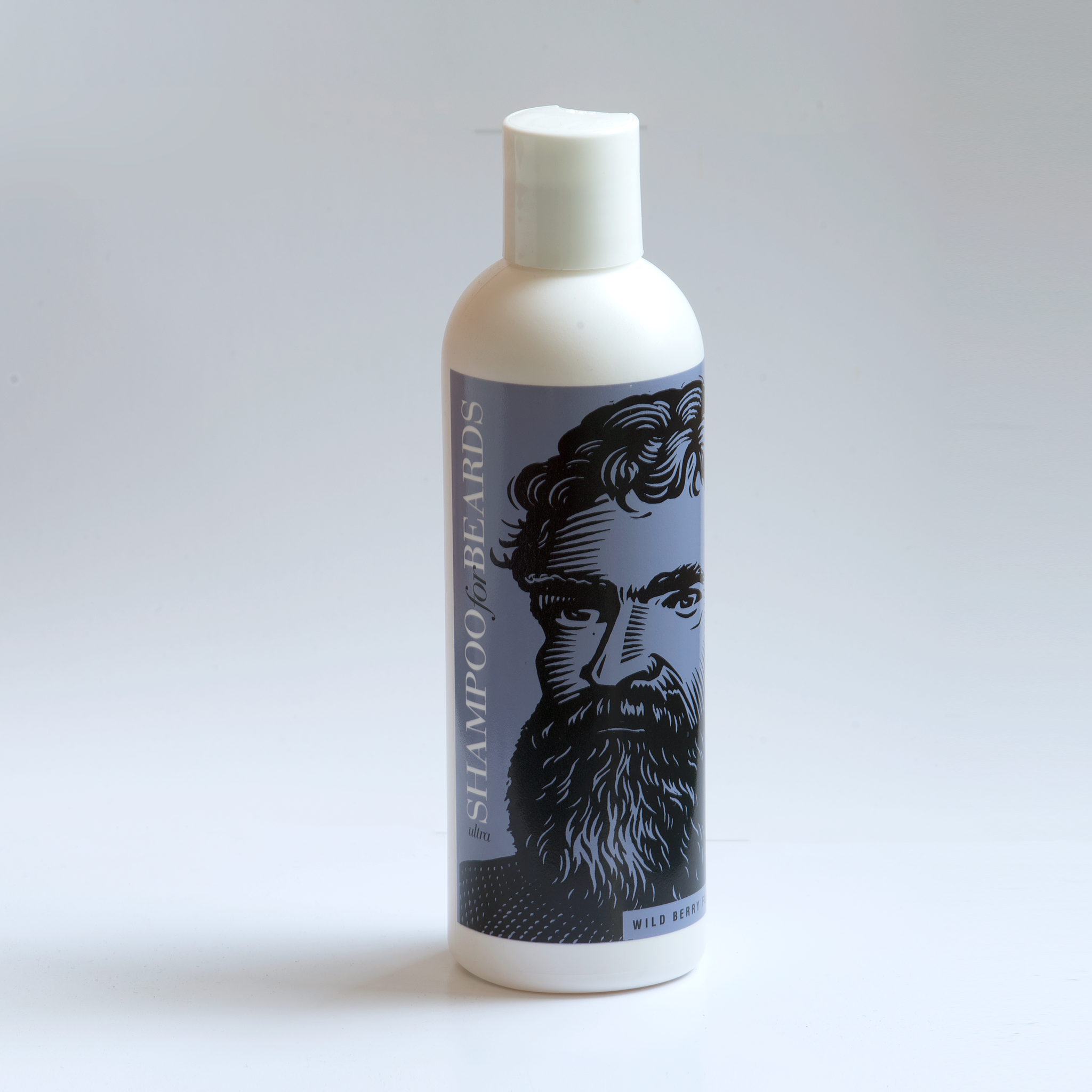 Beardsley Ultra Shampoo for Beards Wild Berry flavor